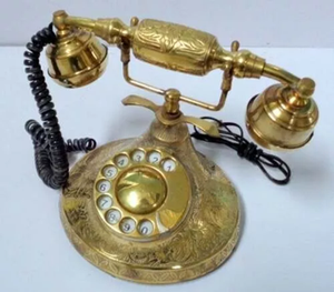 ของสะสมโบราณโบราณ Victoria เดินเรือทองเหลืองโรตารี่แบบมีสายสำหรับการเก็บรวบรวมโดยผู้ผลิต - Product Image 5