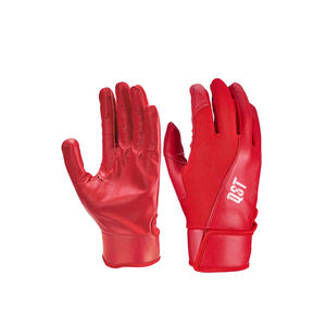 Guantes de Béisbol de Cuero para Adultos, Antideslizantes, Fácil Ajuste, Personalizables, Comodidad Óptima para Entrenamiento, Logotipo Personalizado - Product Image 1
