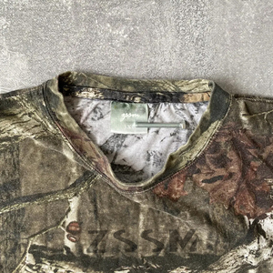 เสื้อยืดลำลองลายพรางพิมพ์ต้นปาล์มลายพรางสำหรับผู้ชายเสื้อยืดลายกราฟิกผ้าฝ้ายลายพรางออกแบบโลโก้ได้ตามต้องการ - Product Image 3