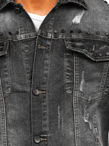 Classic Fit Blue <b>Denim</b> <b>Jacket</b> Trendy Casual Jeans Outerwear Private Label Manufacturing with Custom Logo Options - Product Image 6