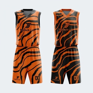 Uniformes de Baloncesto Reversibles para Hombre con Cuello en V, 100% Poliéster, Precio Razonable, Secado Rápido, Antibacterianos, Logotipo Personalizado, Nueva Llegada - Product Image 5