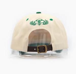 Casquette de baseball personnalisée à 5 panneaux, sportive, respirante et imperméable, en toile, avec boucle de chaussure, broderie plate, logo réglable - Product Image 4