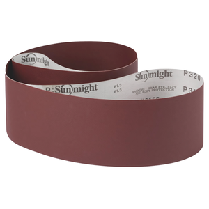 Sun Might R350 Bande abrasive à grain d'oxyde d'aluminium 2000x50mm Fabrication d'acier structurel Raffinement de surface de lissage de bois dur - Product Image 1