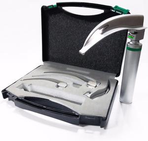 Juego de laringoscopio LED portátil de alta calidad, herramienta quirúrgica de intubación médica convencional de potencia Manual reutilizable ligera - Product Image 4