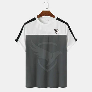 Camiseta de hombre de último diseño 2025, camisetas informales de buena calidad, camisetas de algodón y poliéster para hombre a la venta - Product Image 1