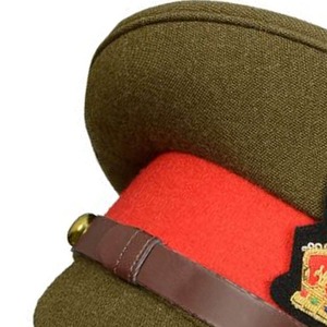 Chapeau d'officier en gros OEM sur mesure de haute qualité avec taille personnalisée Couleur et impression de logo Casquettes en matériau personnalisé - Product Image 6