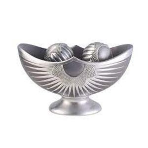 Décor de comptoir de cuisine finition brillante bol de stockage de fruits dîner Table dessus dates ou fruits stockage bol en métal - Product Image 5