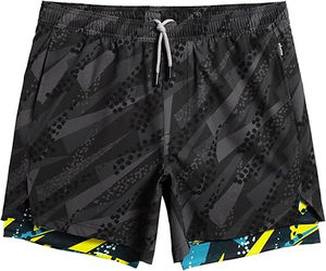 2025 nouveau short de Sport de gymnastique pour hommes de qualité supérieure Double couche short de Compression intérieure motif solide écologique - Product Image 6