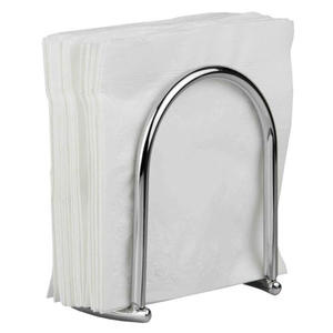 Made of Stainless Steel Tissue Stand in Wholesale Price <b>Silver</b> Round Napkin Holder Hotel <b>Table</b> Decor Tissue Stand - Product Image 1