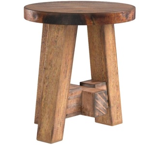 Vente chaude de tabouret de siège décoratif fabriqué à la main meubles tabouret d'assise de finition antique décoratif - Product Image 6