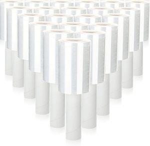 store Transparent 5 inch 80 gauge industrial shrink film shrink mini <b>wrap</b> r pallet <b>wrap</b> <b>stretch</b> film plastic <b>wrap</b> with dispense - Product Image 1