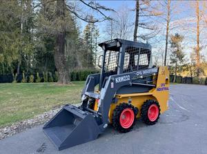 Livraison gratuite CFG KRW232 30hp Mini chargeuse compacte CE EPA Moteur diesel essence Roues Mini chargeuse sur chenilles pour tous terrains - Product Image 3