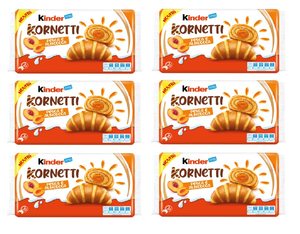 Kinder Chocolate Kornetti 6 piezas 252G, mejor calidad al por mayor, precio de fábrica de Venta caliente caramelo Snack, Chocolate a granel para niños - Product Image 2