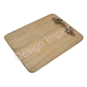 Ustensiles de cuisine Planche à charcuterie Plateau à plat de service Logo personnalisé Conception de mèches de cheval Planche à découper naturelle Accessoires ménagers - Product Image 5