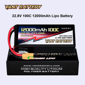 Аккумулятор для дрона VANT FPV, 12000 мАч, 22,8 В, 100C, 6S, HV, литий-полимерная аккумуляторная батарея для нескольких роторов, <span class=keywords><strong>DJI</strong></span> Tarot 550 680, четырехколесный шестигранный <span class=keywords><strong>DJI</strong></span> <span class=keywords><strong>S800</strong></span> S1000 - Product Image 6