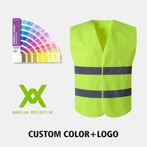 Chaqueta DE TRABAJO reflectante de alta visibilidad Chaleco de seguridad con logotipo Ropa de trabajo de verano Chaleco reflectante en todos los colores - Product Image 6