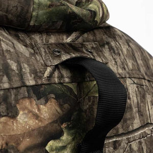 Vestes de chasse unisexes en softshell de haute qualité, respirantes, coupe-vent, imperméables, à col montant et fermeture éclair, personnalisables en gros - Product Image 5