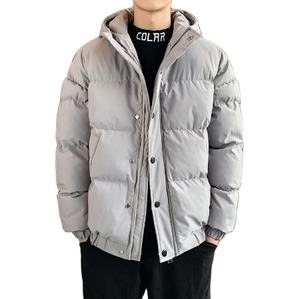 <b>Top</b> Selling Custom Orange Mens Outdoor Puffer Jacket Wholesale Fashion Puffer Jacket <b>Bubble</b> Mens Down Shiny Puffer Jacket - Product Image 5