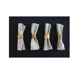 Designer <b>metal</b> napkin <b>rings</b> <b>for</b> dining table elegant handcrafted decorative holders <b>for</b> home, parties, and weddings - Product Image 4