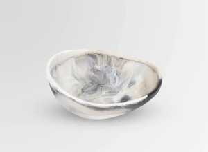 Bol en résine de forme ronde avec cuillère bol sculpté en céramique ensemble de bol de service jetable écologique Style américain cadeau d'affaires maison - Product Image 4