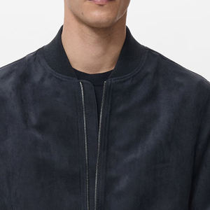 Blouson Bomber Personnalisé de Haute Qualité avec Fermeture Éclair et Col Mandarin – Prix Abordable, Tendance, OEM pour Hommes 2026 - Product Image 2