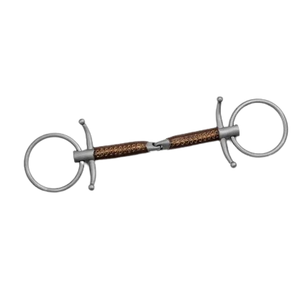 2025 mèches en cuir titane de qualité supérieure pour l'équitation Durable Bhoof Kimble crochet Snaffle Euro Cavall Bits - Product Image 1