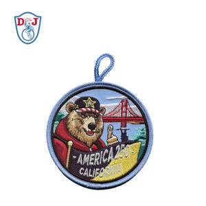 AMÉRIQUE Offre Spéciale 250 VIRGINIA Broderie Patch Logo Patch Fer Sur Événement Emblème - Product Image 6