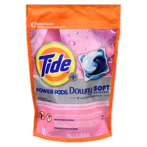Detergente para ropa Tide PODS con potenciadores suaves Downy April Fresh Scent 57 Count Potente limpieza Calidad Premium Entrega rápida - Product Image 5