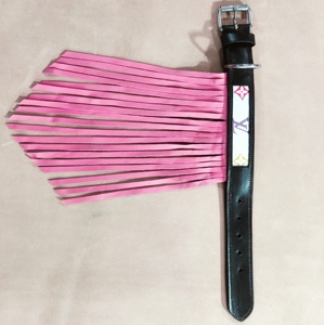 2024 Collar de perro de cuero duradero de alta calidad personalizado al por mayor hebillas clásicas de diseñador para collares de perro - Product Image 1