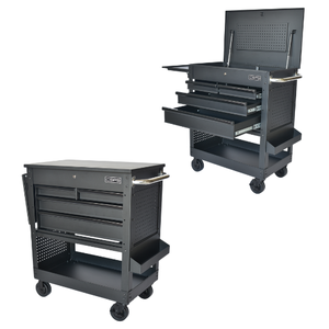 Made in Vietnam Utility Cart 84Cm- 04 Drawers Powder Coated Steel Capacity 320 Kgs <b>Rolling</b> <b>Tool</b> <b>Box</b> for Mechanic Garage Industry - Product Image 1