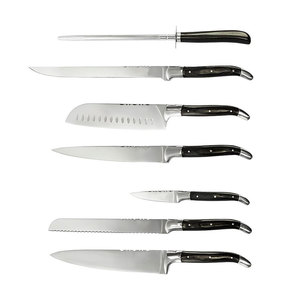 Offre Spéciale 7 pièces professionnel en acier inoxydable cuisine Chef couteau ensemble en acier inoxydable matériel fait cuisine Chef couteau - Product Image 4