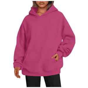 Sudadera con capucha de moda para mujer estilo Streetwear hecha de material cálido y cómodo - Product Image 3