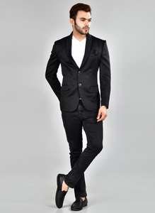 Suministro Directo de Fábrica de Blazers Negros de Moda para Hombre, Modernos y a Medida para Bodas, Disponibles a Precio de Fábrica - Product Image 2
