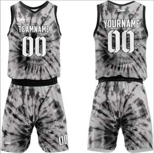 Conjunto de Uniforme de Baloncesto Sublimado Personalizado, Ropa Deportiva Informal para Adultos, Jersey Transpirable Antibacterial con Nombre del Equipo Estampado - Product Image 1