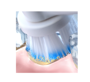 Brosse à dents électrique Oral-B Genius 8000 Silver jetable pliable avec poils durs - Product Image 2