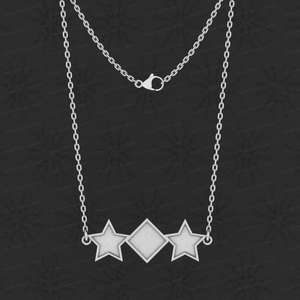 Haute qualité 925 argent étoile carré Collet tasse Semi montage pendentif à breloque collier réglage cendres résine résultats de bijoux - Product Image 5