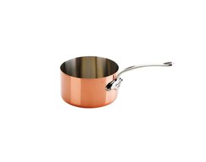 Good quality hammered handmade copper frying <b>pan</b> stainless steel handle classical kitchenware tools Indian style - Product Image 4