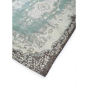 พรมขนสัตว์ถักมือสีเทาดำสไตล์วินเทจ รุ่น Pae-2751 พรมลายเมดัลเลียนนามธรรมทำมือใหม่สำหรับบ้าน สำหรับห้องโถง ห้องนั่งเล่น - Product Image 2