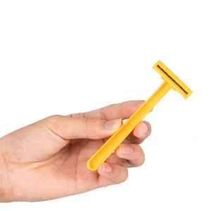 Maquinilla de afeitar desechable de doble filo para hombre con cuchillas raspadoras de acero inoxidable Producto de afeitado seguro - Product Image 4