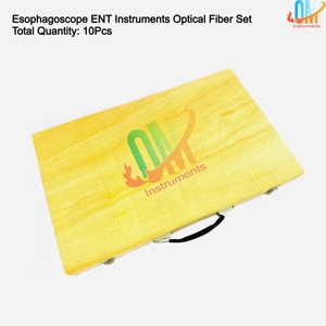 สินค้ามาใหม่ คุณภาพดีที่สุด ชุดเครื่องมือตรวจกล่องเสียงและลำไส้ OldMed Instruments ชุดเครื่องมือผ่าตัดสำหรับตรวจกล่องเสียง ใช้ใยแก้วนำแสง นำกลับมาใช้ใหม่ได้ ฆ่าเชื้อได้ - Product Image 5