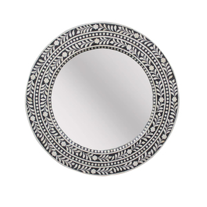 Bathroom Or Bedroom Usage Wall Decorative <b>Hanging</b> <b>Mirror</b> Brass Exclusive Design Rounded Shape Wall <b>Mirror</b> Frame - Product Image 4