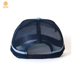 หมวกแก๊ปทรูคเกอร์สำหรับผู้ชายหมวกแก๊ปแบบปรับได้สำหรับโลโก้ผ้าทอแบบติดเองได้2D ผลิตจากเวียดนาม - Product Image 4