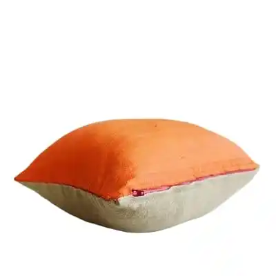 Housse de coussin carrée en soie rouge pour décoration de la maison, haute qualité, nouvelle collection