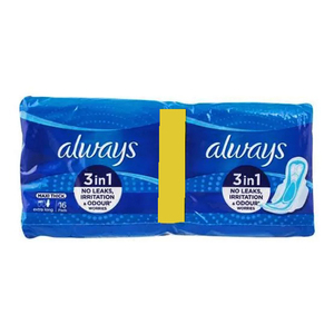 Always Ultra Thin Daytime <b>Pads</b> with Wings, Size 1, Regular, Unscented, 46 Ct Always U - Product Image 3