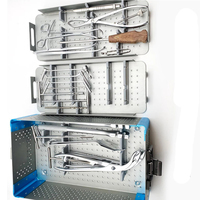 Ensemble orthopédique professionnel Implant en fil d'acier métallique et ensemble d'instruments chirurgicaux orthopédiques réutilisables d'instruments