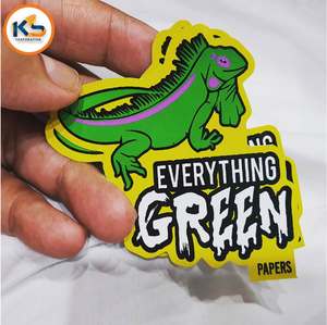 Custom Glossy PVC Stickers | UV Printed Waterproof <b>Vinyl</b> <b>Decals</b> Logo Laptop Packaging | OEM Service Low MOQ Eco-Friendly - Product Image 3