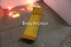 Bandeja de servicio de aperitivos de madera de pino con vasos de chupito y juego de cuencos para venta al por mayor - Product Image 4