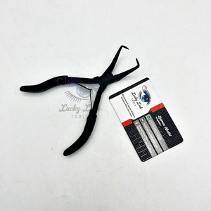 Alicates de abrazadera de extensión de cabello personalizables profesionales con kit de herramientas y accesorios para el cabello con agarre de goma - Product Image 3