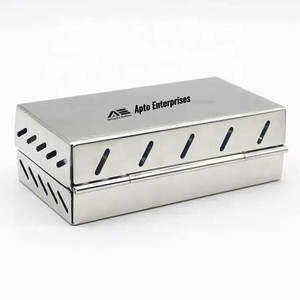 Soporte de instrumento de cirugía de implante Dental Manual de acero inoxidable, caja de soporte autoclavable de alta calidad y organizador de fresas dentales - Product Image 5