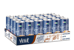 เครื่องดื่มกาแฟคาปูชิโน่ปราศจากกลูเตนจากนม250มล. ประกอบด้วย arabica robusta/odm จากโรงงาน - Product Image 3